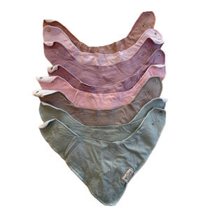 Unisex Baby KeaBabies Bibs One Size Multicolor set of 8